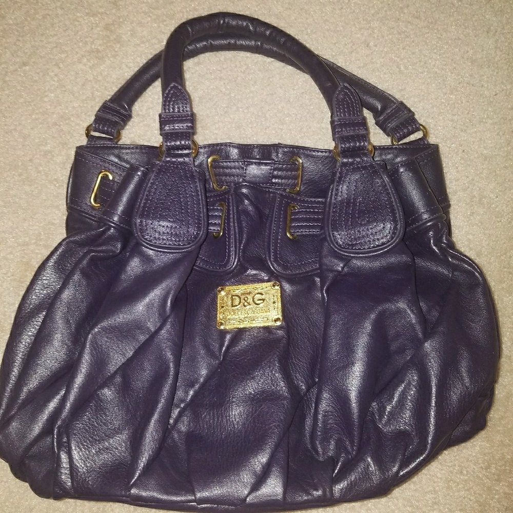 Eggplant purple bag